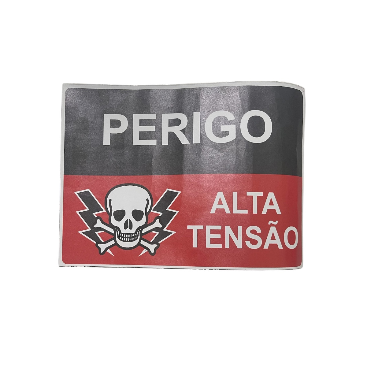 Adesivo de Segurança 16 x 12 cm Perigo Alta Tensão AD1 Marcaí