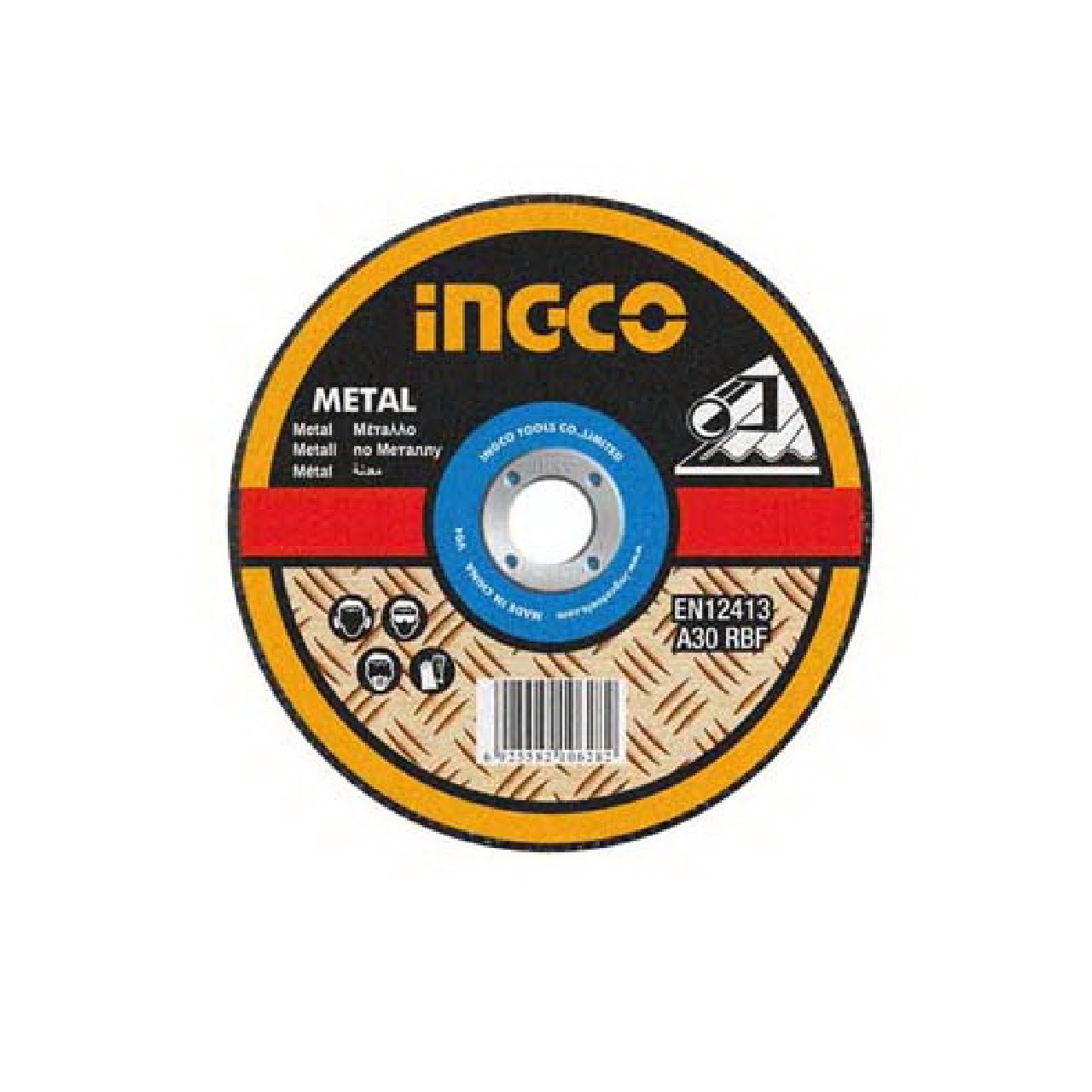 Disco de Corte para Metal 115 mm INGCO MCD1211550
