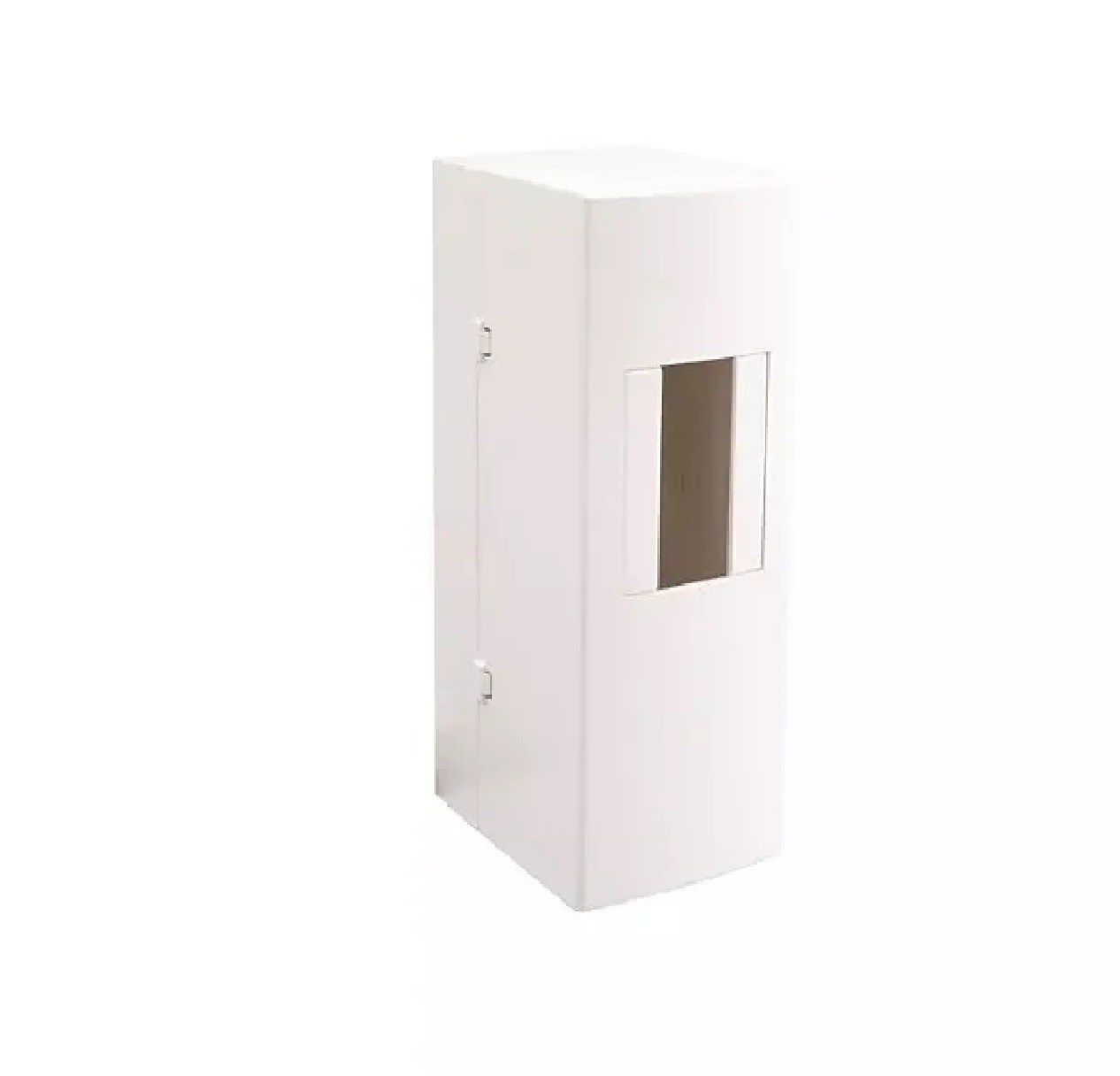 Caixa Sobrepor PVC Slim Branco Para Disjuntor CP2-00 Margirius