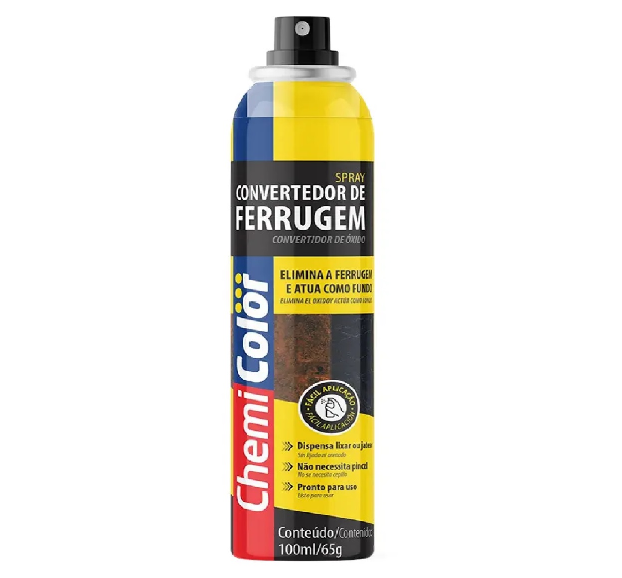 Convertedor de Ferrugem em Spray 100 ml 65 g Chemicolor