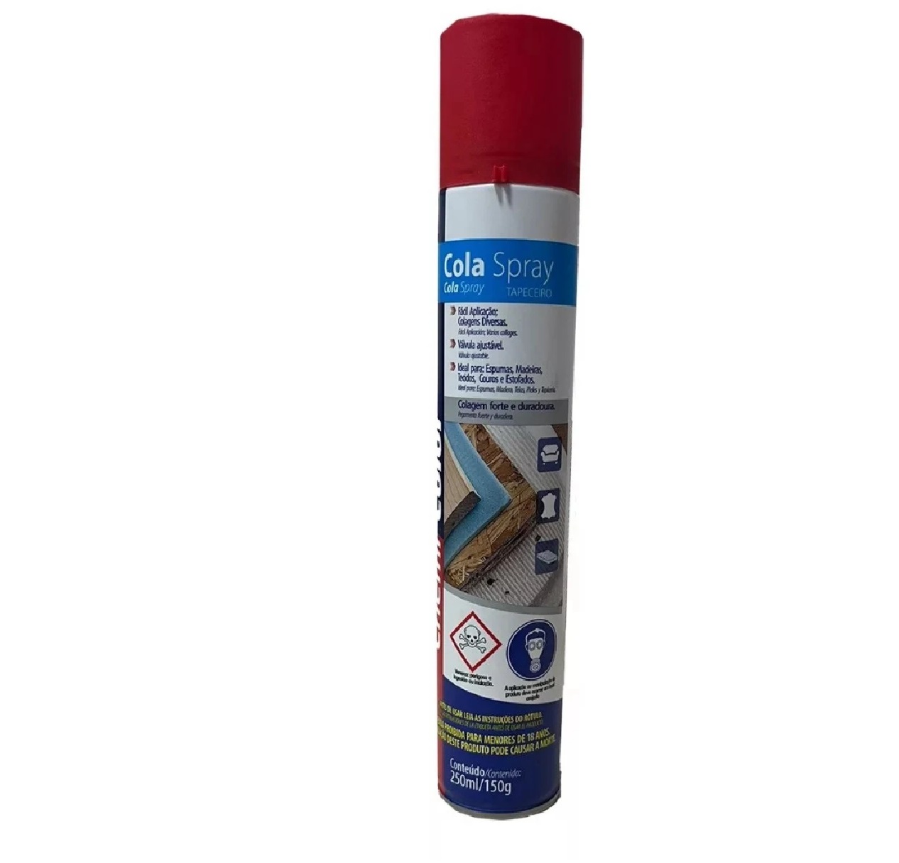 Adesivo em Spray Aerossol 250 ml 150 g Chemicolor