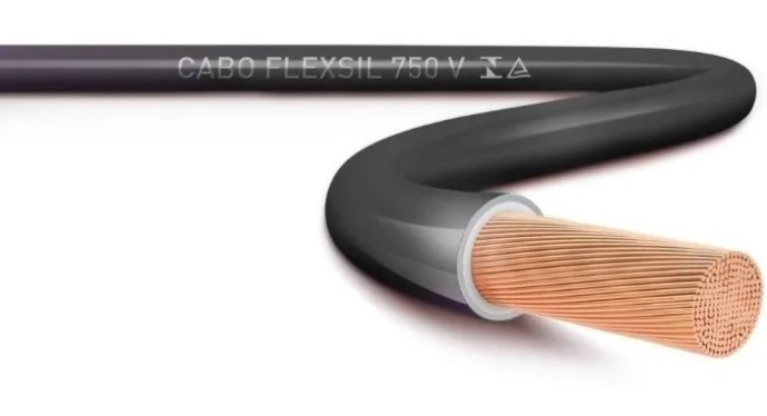 Cabo Flexível 10 mm² 450/750 V Preto Corfio por Metro