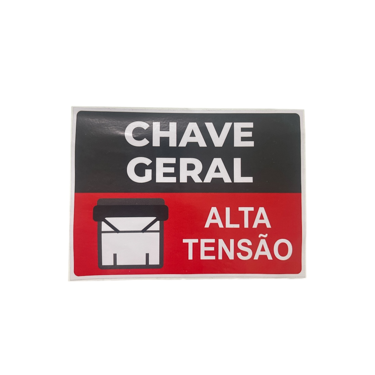 Adesivo de Sinalização “Chave Geral” 16 x 12 cm AD6 Marcai
