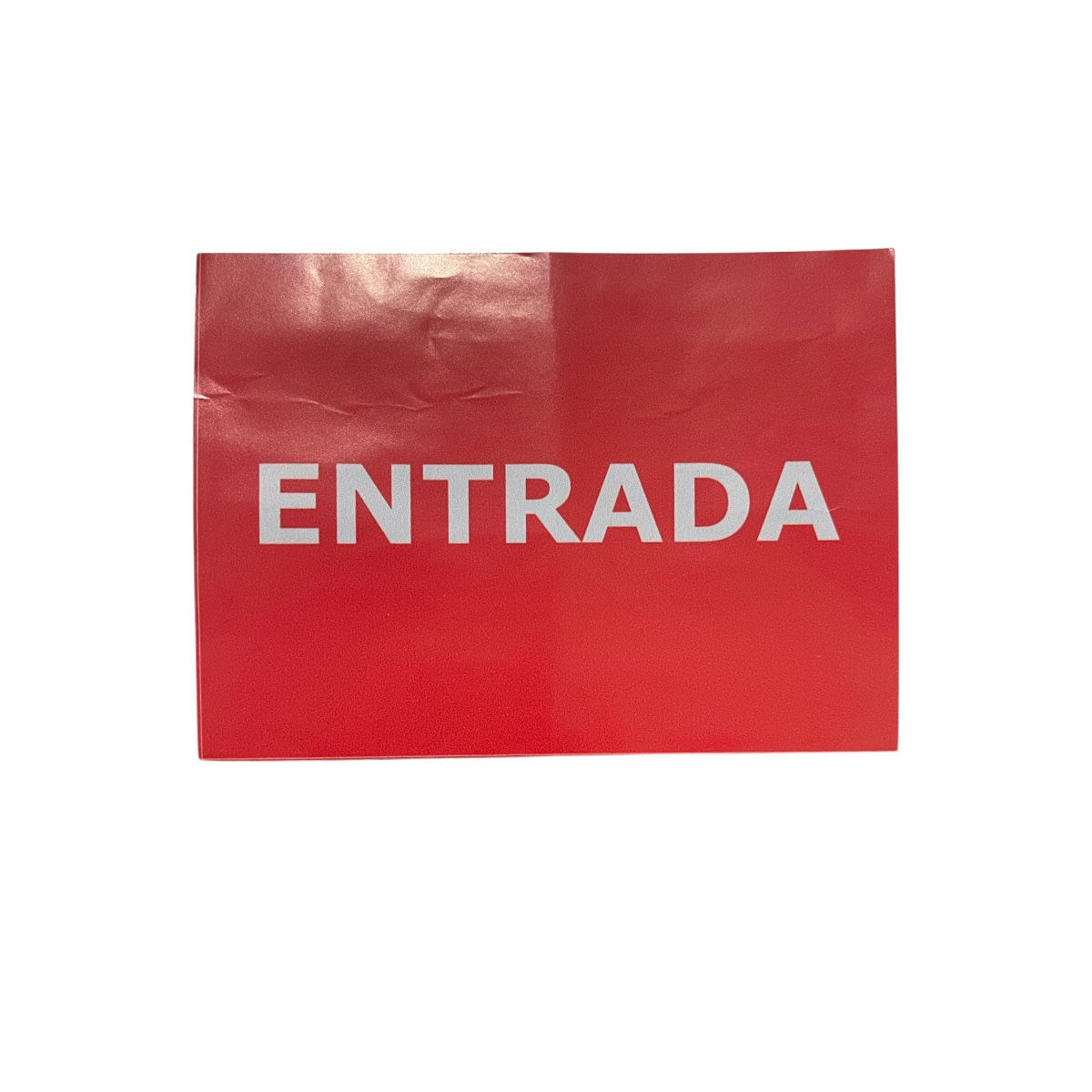 Adesivo de Sinalização “Entrada” 16 x 12 cm AD9 Marcai