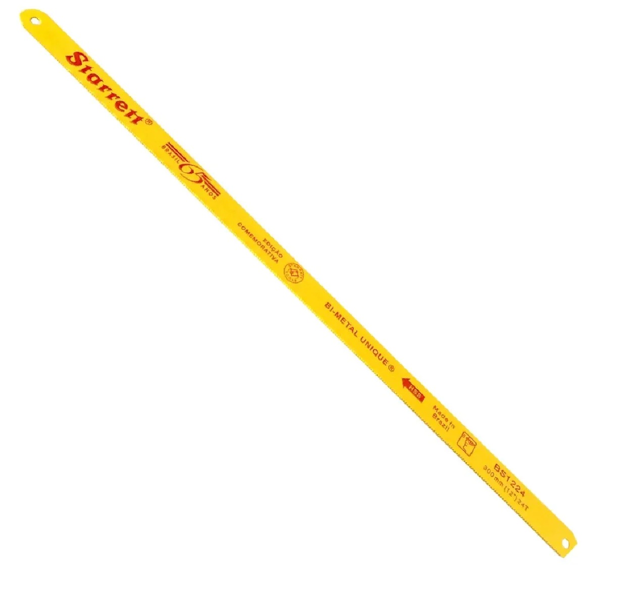 Kit com 10 Lâminas de Serra Manual Bimetal 300 mm 24 Dentes KBS1224-10 Starrett