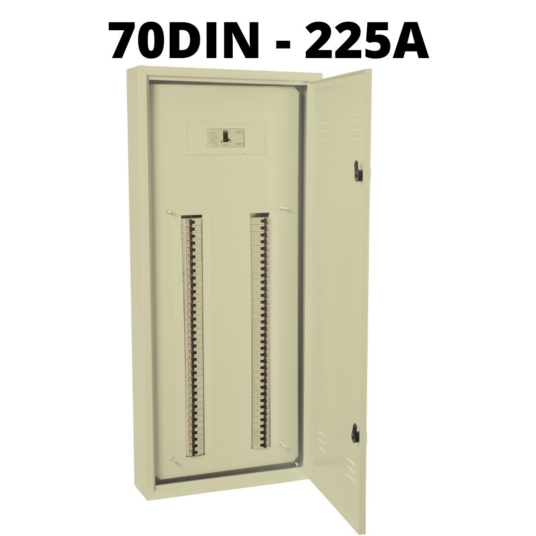 Quadro de Distribuição de Sobrepor 70 NEMA / 50 DIN 225 A 904512 Cemar