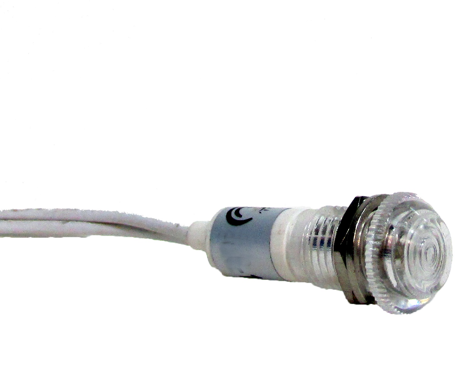 Sinaleiro Olho de Boi com Rabicho 220 V Branco 16025 Lukma