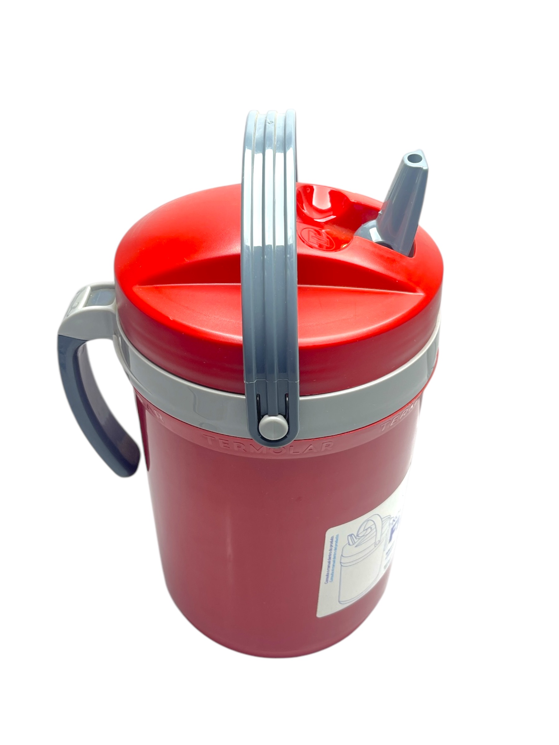 Recipiente Jarra Termica Fliptop 2,5l Vermelha 1804vro Termolar 57005
