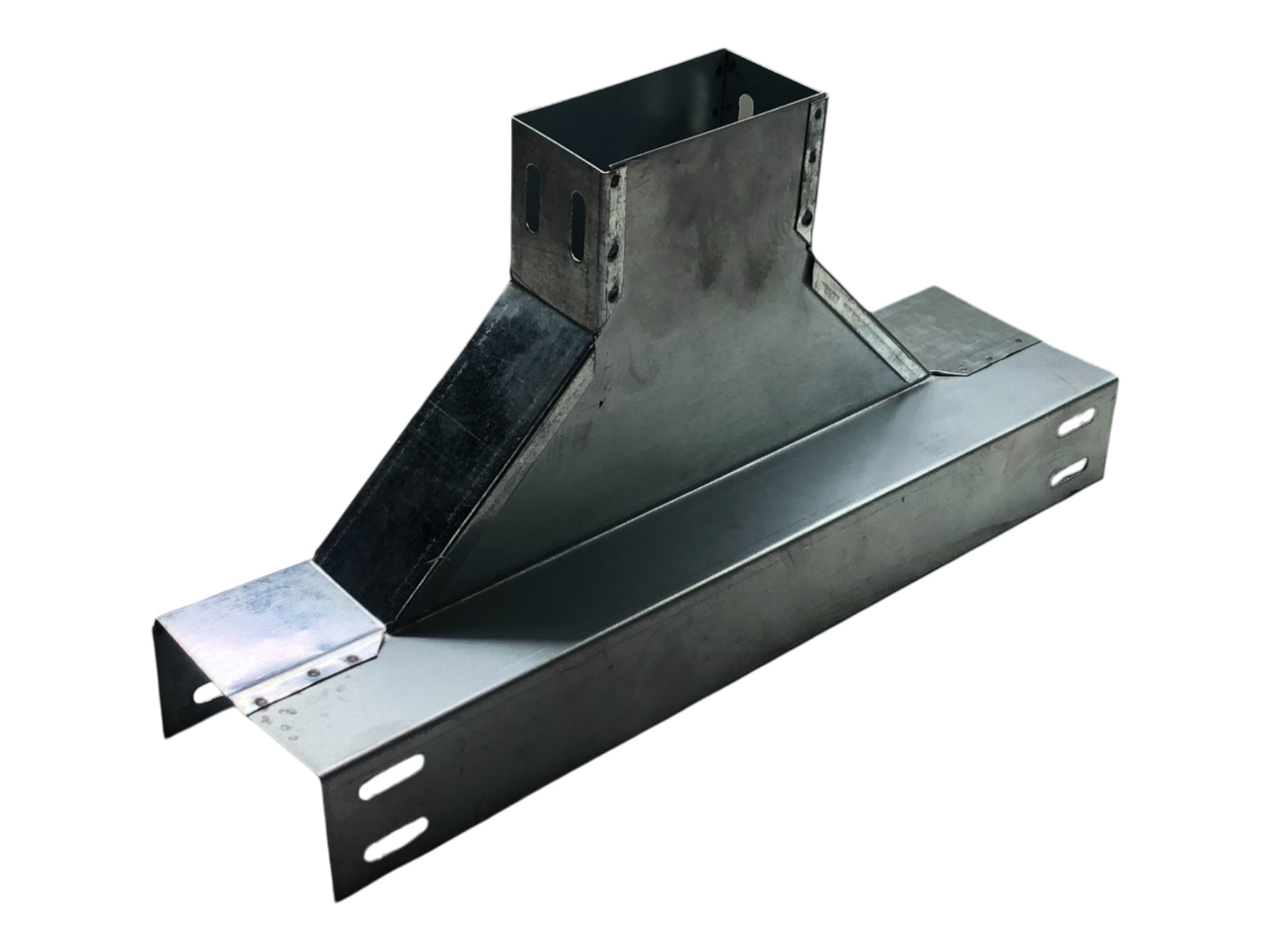Derivação T Vertical com Descida Lateral para Eletrocalha 50 x 50 mm Piralux