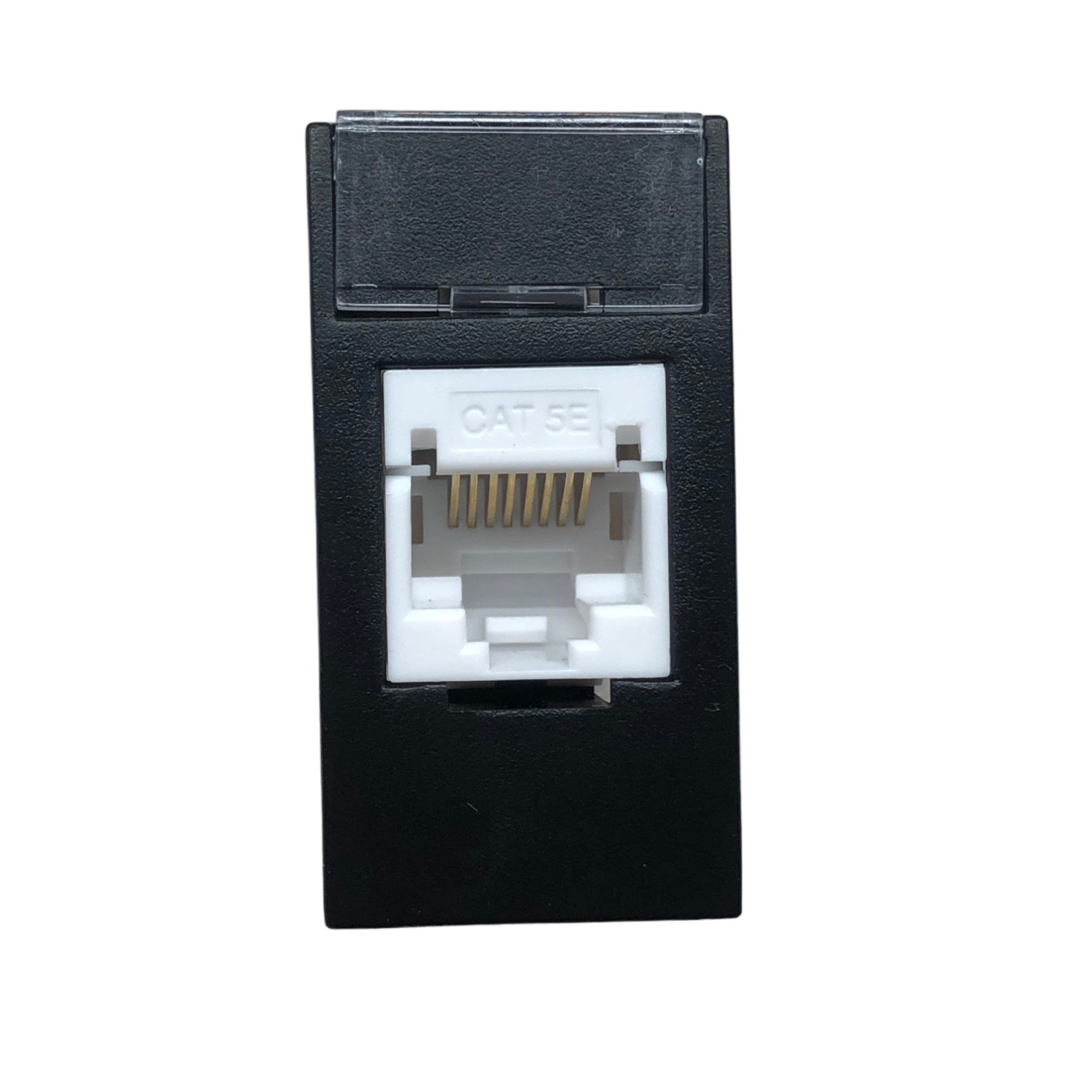 Tomada RJ45 Cat5e Preto Ebony Clean PA16815 Margirius