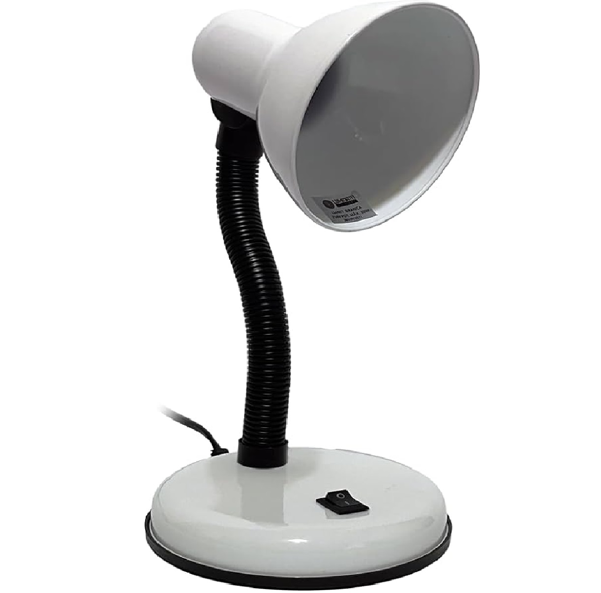 Luminaria Mesa Viking Branca Bivolt Lm407 Luminatti