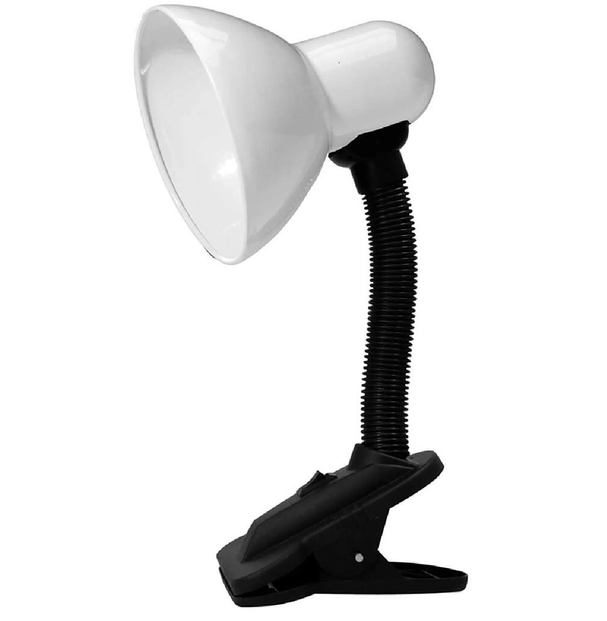 Luminária de Mesa Viking com Clip Branco Bivolt LM1211 Luminatti