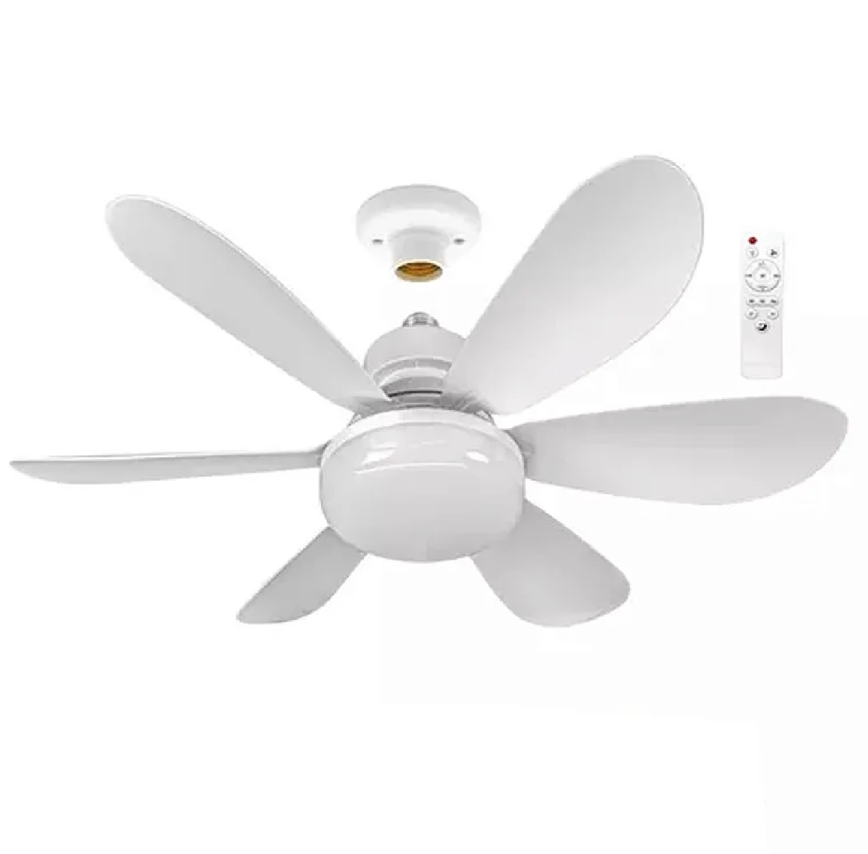 Luminária Ventilador de Teto LED 420 mm 30 W Bivolt E27 7996 Galaxy LED