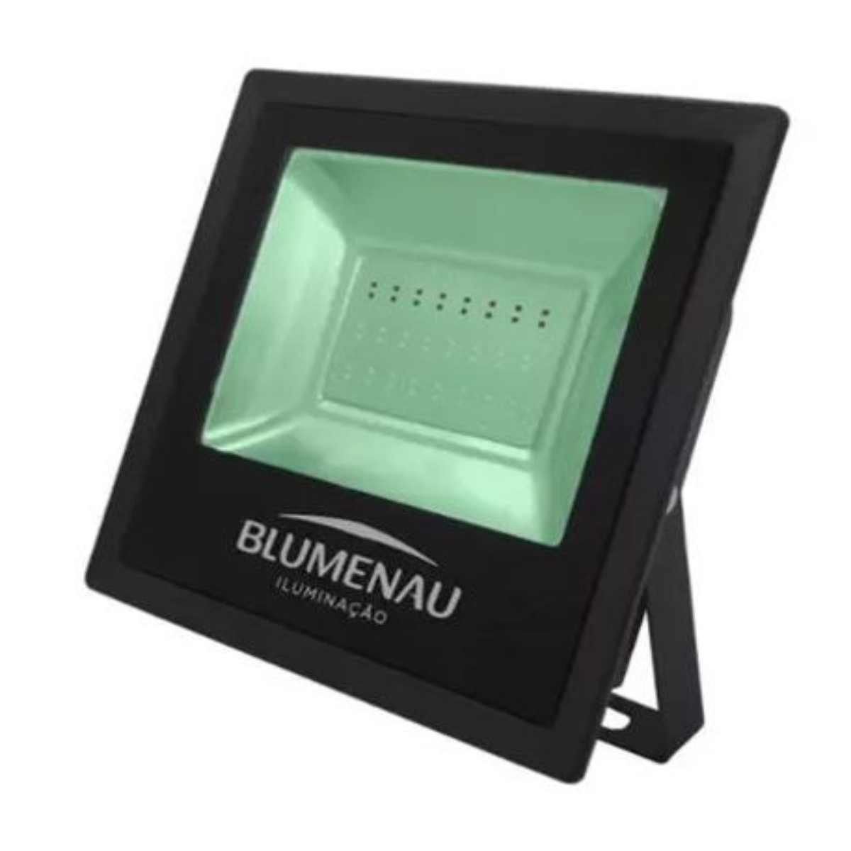 Refletor LED Play em Alumínio 50 W Luz Verde Bivolt 78505000 Blumenau Iluminação