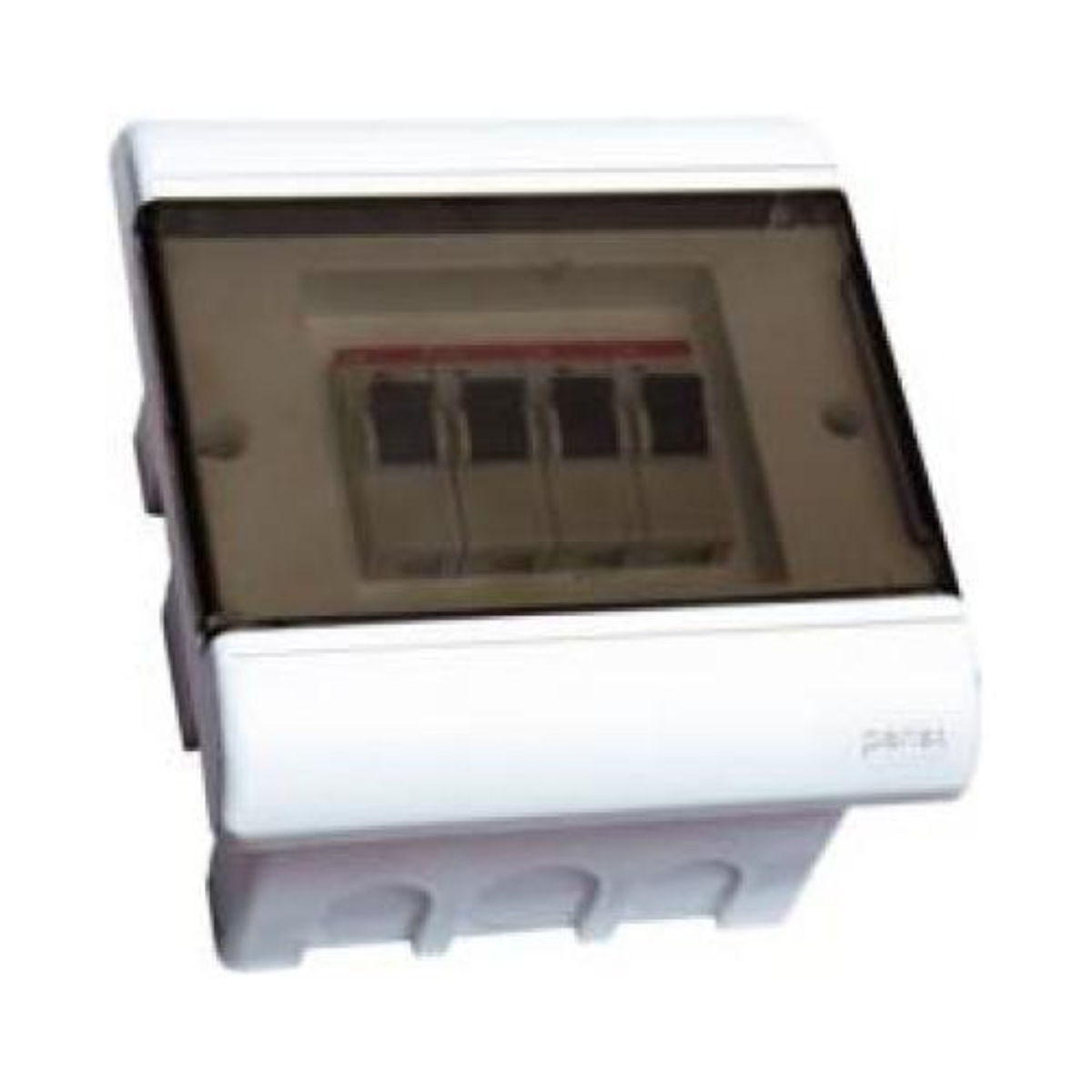 Quadro de Distribuição de Embutir em PVC para 4 Disjuntores 3954 Perlex