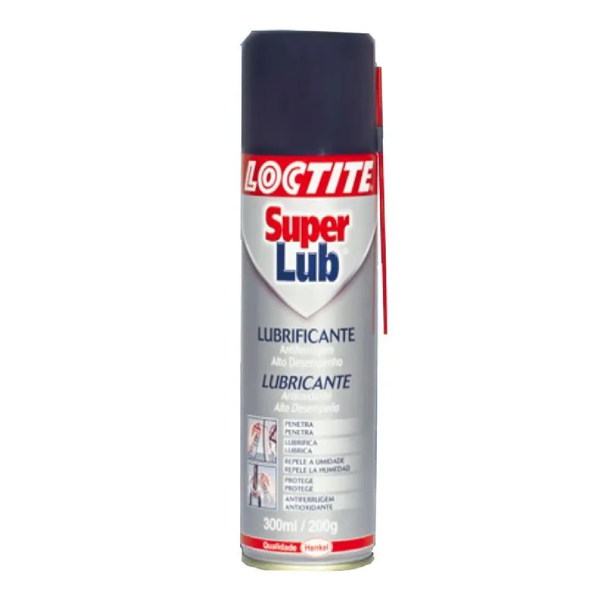 Óleo Lubrificante Desengripante e Antiferrugem Super Lub 300 ml LB 8608 Loctite