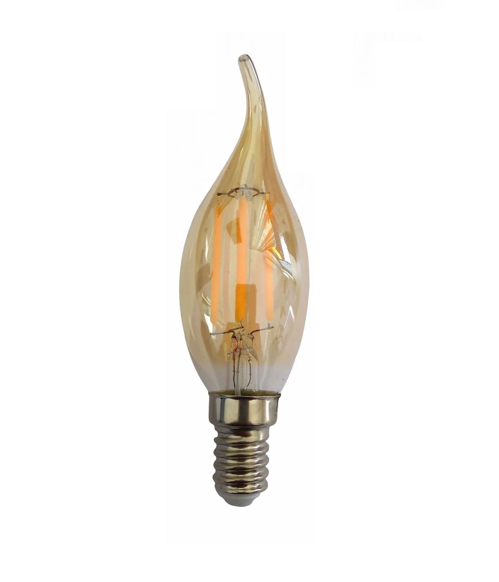 Lâmpada Filamento LED Vela Chama 4 W E14 2200 K Bivolt 60482 EmbuLED