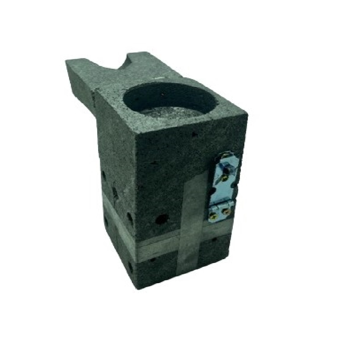 Molde Tipo T no Topo da Haste para Cabo 50 mm² e Haste 1/2 pol. 16-4A Cartucho 150 Exosolda