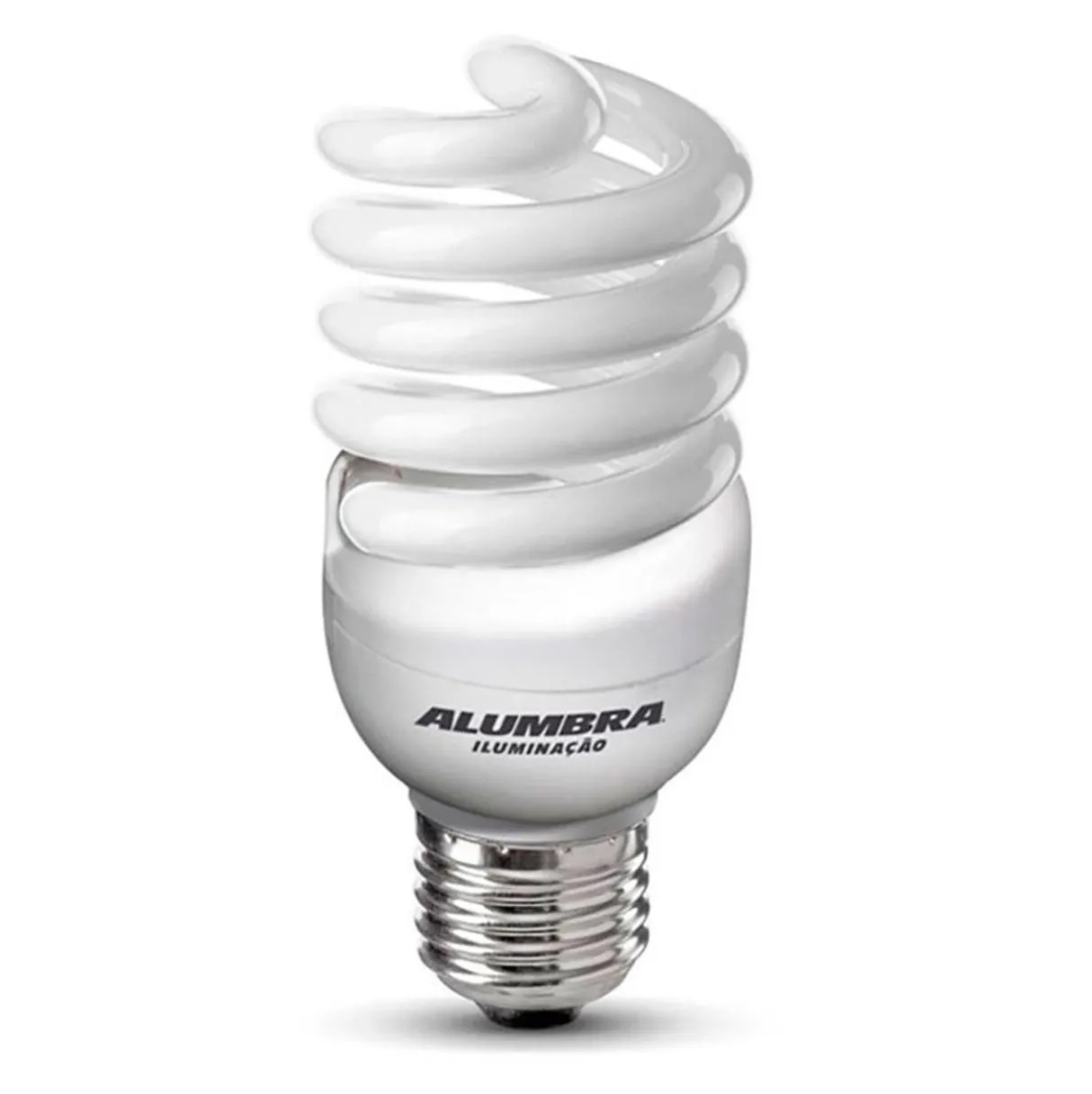 Lâmpada Fluorescente Compacta Espiral 16 W 220 V E27 Luz Branca Fria Alumbra