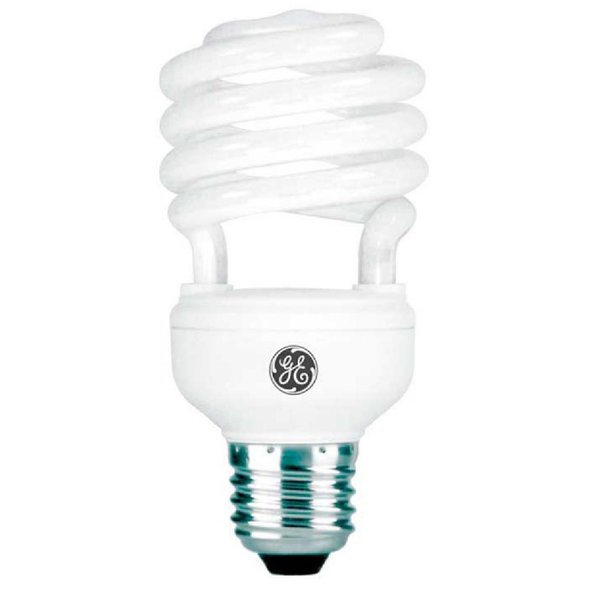 Lâmpada Fluorescente Compacta Espiral 18 W 220 V E27 6.500 K Luz Branca Fria GE