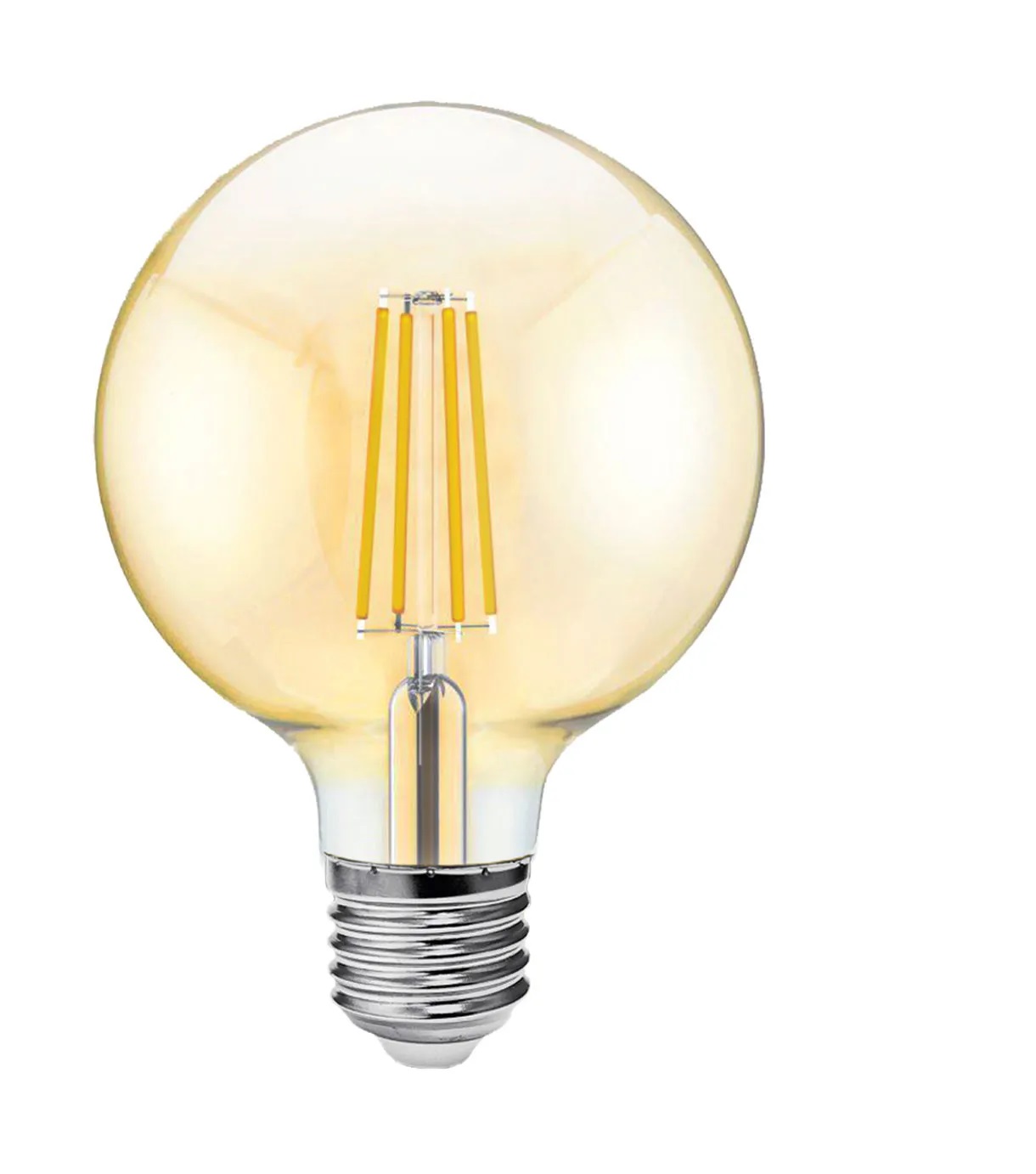 Lampada LED Filamento Bulbo G95 Diamante 4w Retro E27 2200k Embuled 60899