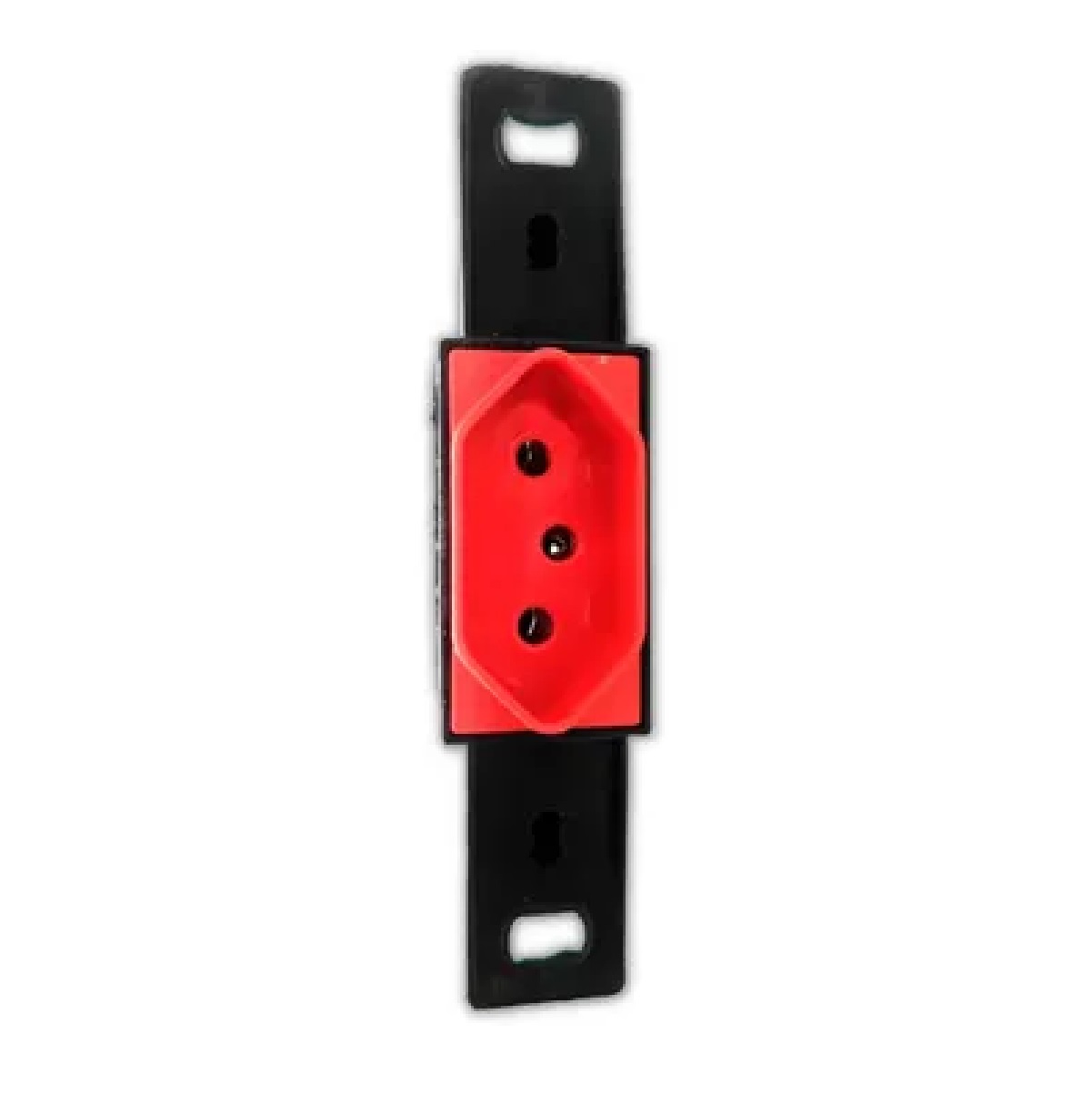 Tomada 2P+T Hexagonal para Condulete 10 A 250 V Haste Longa Vermelha 97829 B.Lux