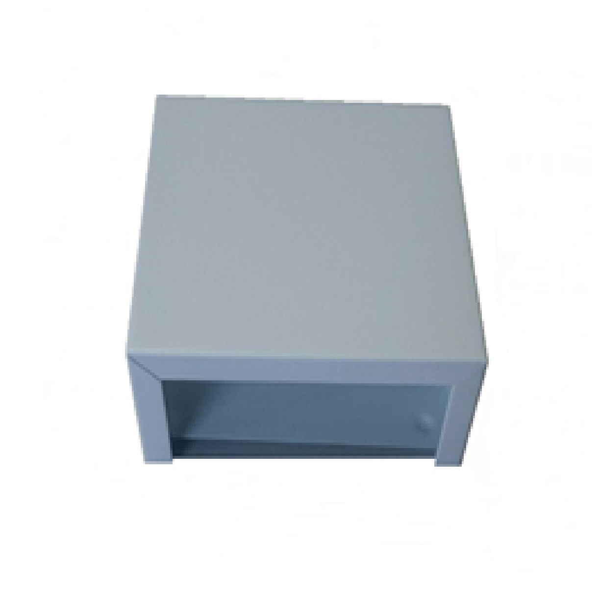 Arandela de Alumínio 2 Focos Frente Lisa 12 x 12 x 5 1x G9 Branco MOD103EBR Foco Iluminação