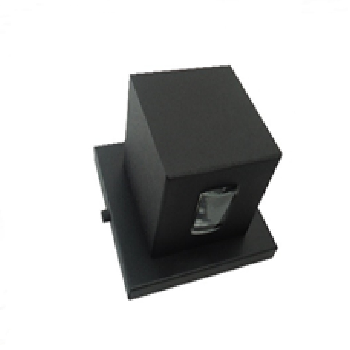 Arandela de Alumínio 1 Foco Lente Frontal 11 x 11 x 7,5 1x G9 Preto MOD1381PT Foco Iluminação
