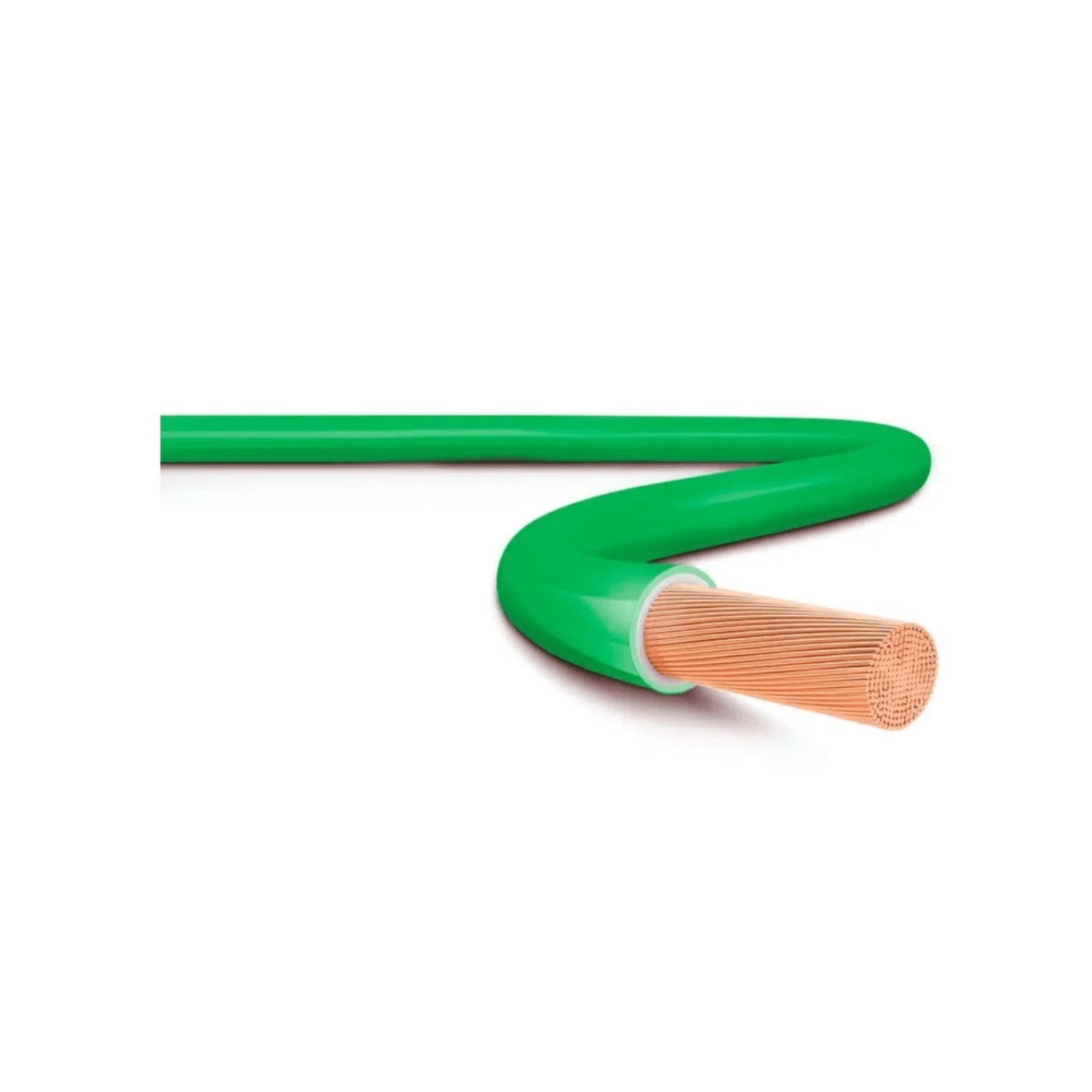 Cabo Flexível NAX 25,00 mm² 0,6/1 kV Verde por Metro Cobrecom
