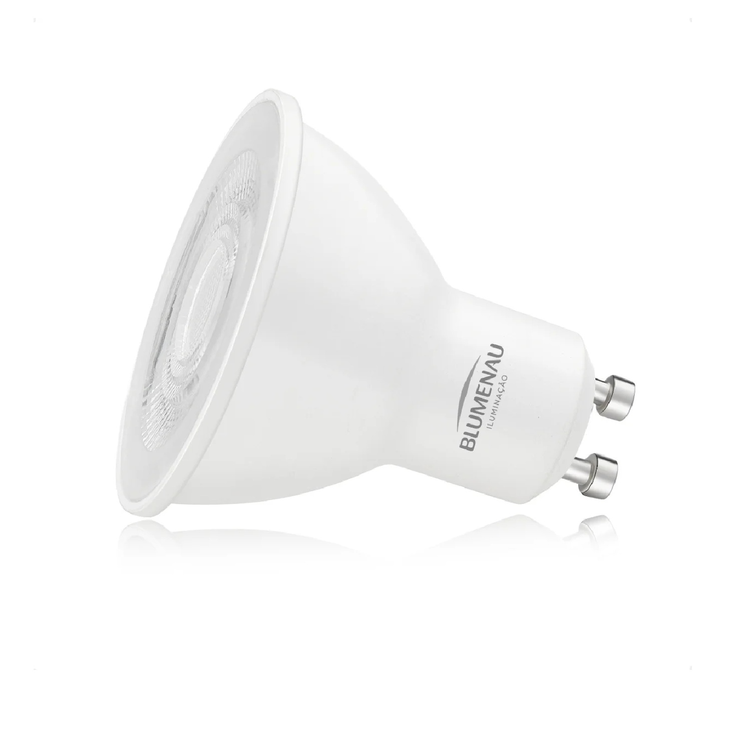 Lâmpada LED Dicróica MR16 GU10 7 W 4000 K Bivolt Blumenau Iluminação