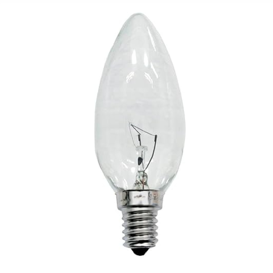 Lâmpada LED Filamento Vela Balão Cristal 4,7 W E14 6500 K Bivolt EB2204 Embuled