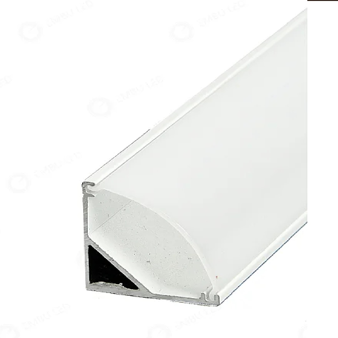 Perfil de Alumínio de Canto 15,5 x 15,5 mm x 3 m EBFIL80182 Embuled