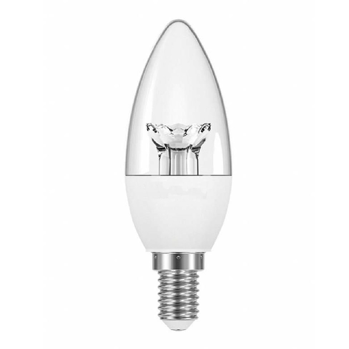 Lâmpada LED Filamento Vela Balão Cristal 4,7 W E14 3000 K Bivolt EB2203 Embuled