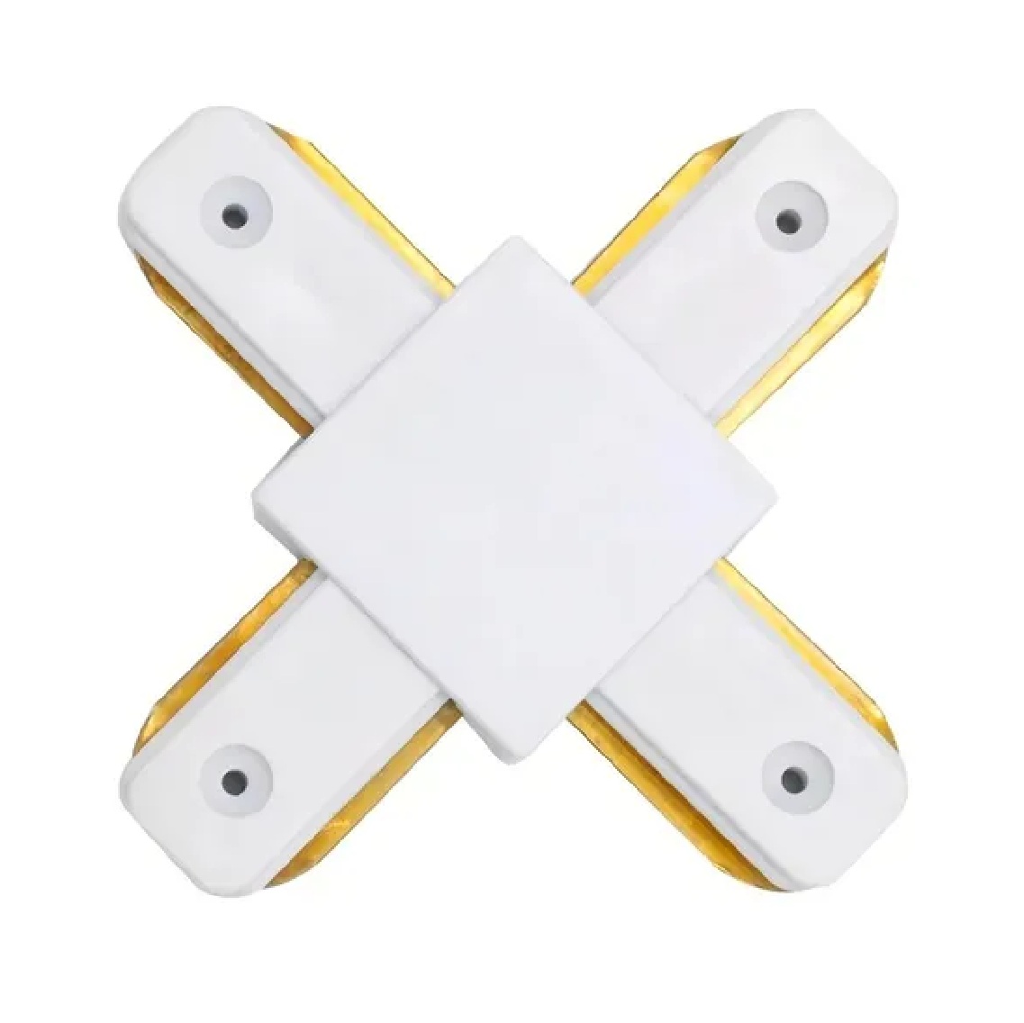 Conector em X para Trilho Eletrificado Branco 527.0011 Amatools