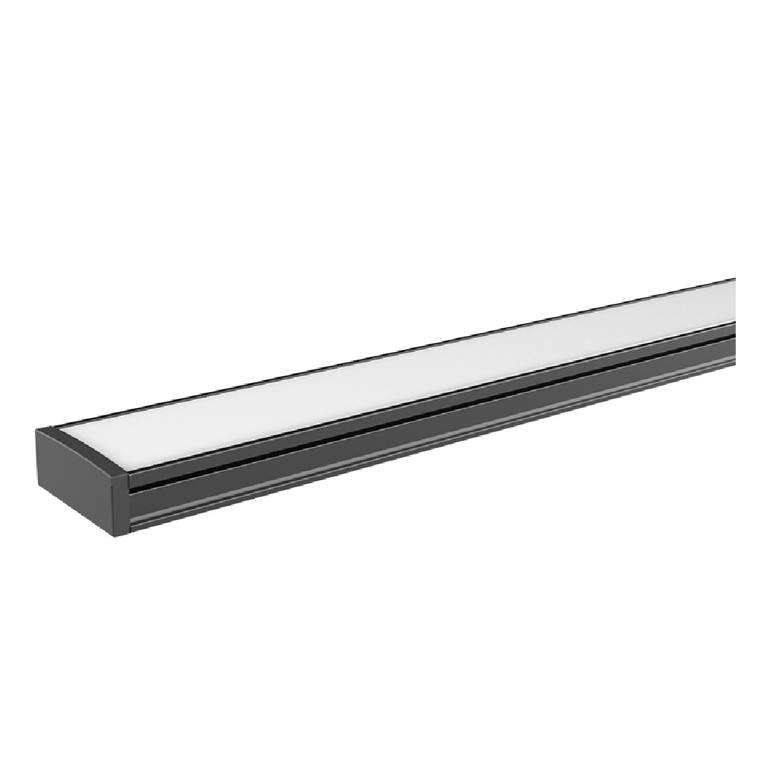 Perfil de Alumínio de Sobrepor 17,7 x 7MM x 3 m Branco EBFIL61303 Embuled