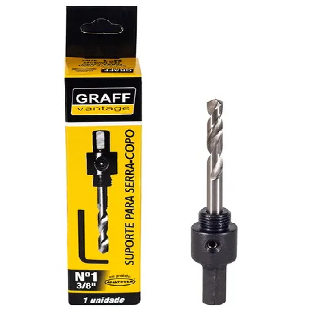 Suporte para Serra-Copo Graff Vantage Nº 1 14 a 30 mm 711.0001 Amatools