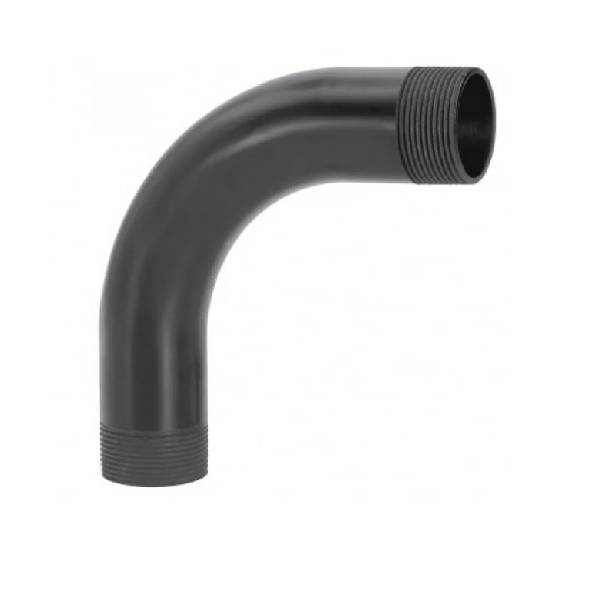 Curva de PVC Roscável Antichama 1 pol. 45° Preto Elétrica Bichuette