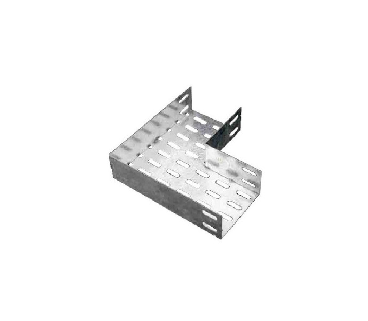 Cotovelo L Reto 90° para Eletrocalha 100 x 50 mm Piralux