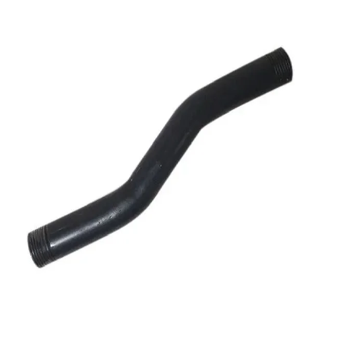 Curva em S de PVC Roscável Antichama 1 1/4 pol. Preto Elétrica Bichuette