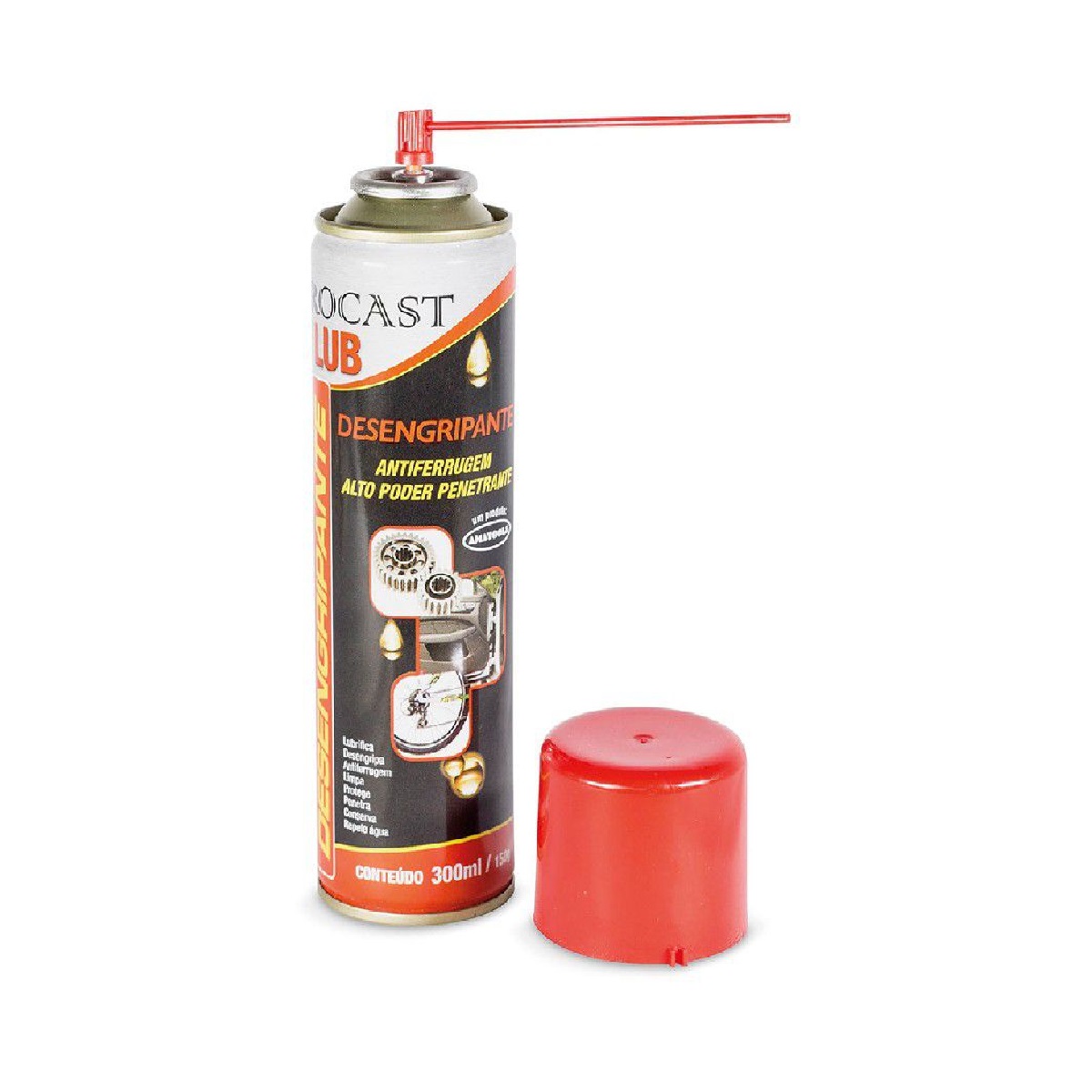 Óleo Lubrificante Spray 300 ml 141.0001 Amatools