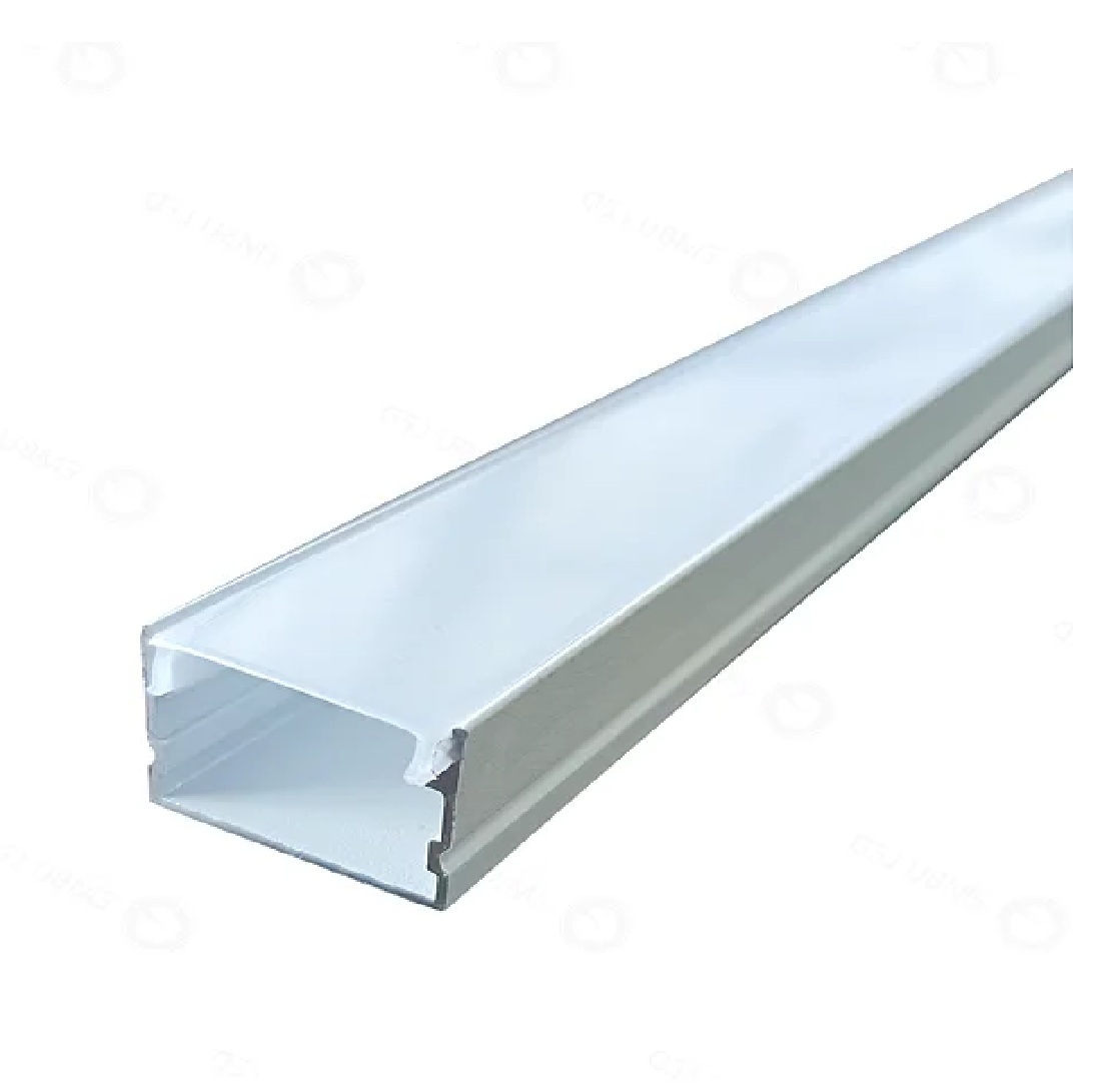 Perfil de Alumínio de Sobrepor 20 x 15MM x 3 m Branco EBFIL61302 Embuled