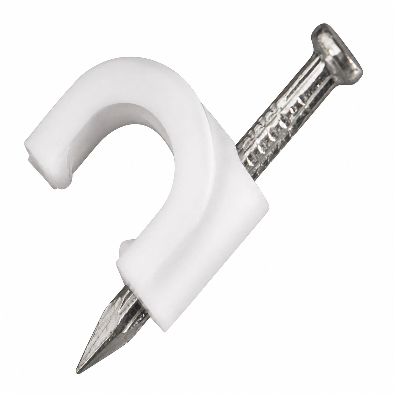 Grampo Fixa Fio 20 Pecas 14/16 1,00/1,50 Mm Com Prego Ref393 IV Plast