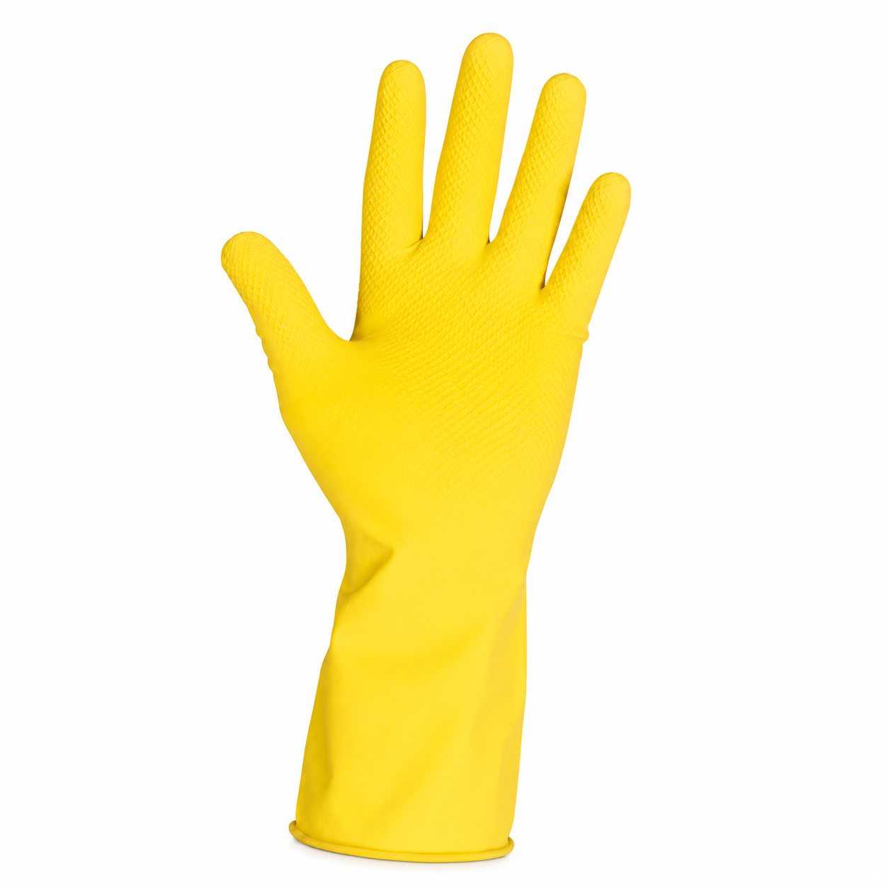 Luva de Látex Natural Amarela Tamanho M Nº 8 292.0006 Proteplus