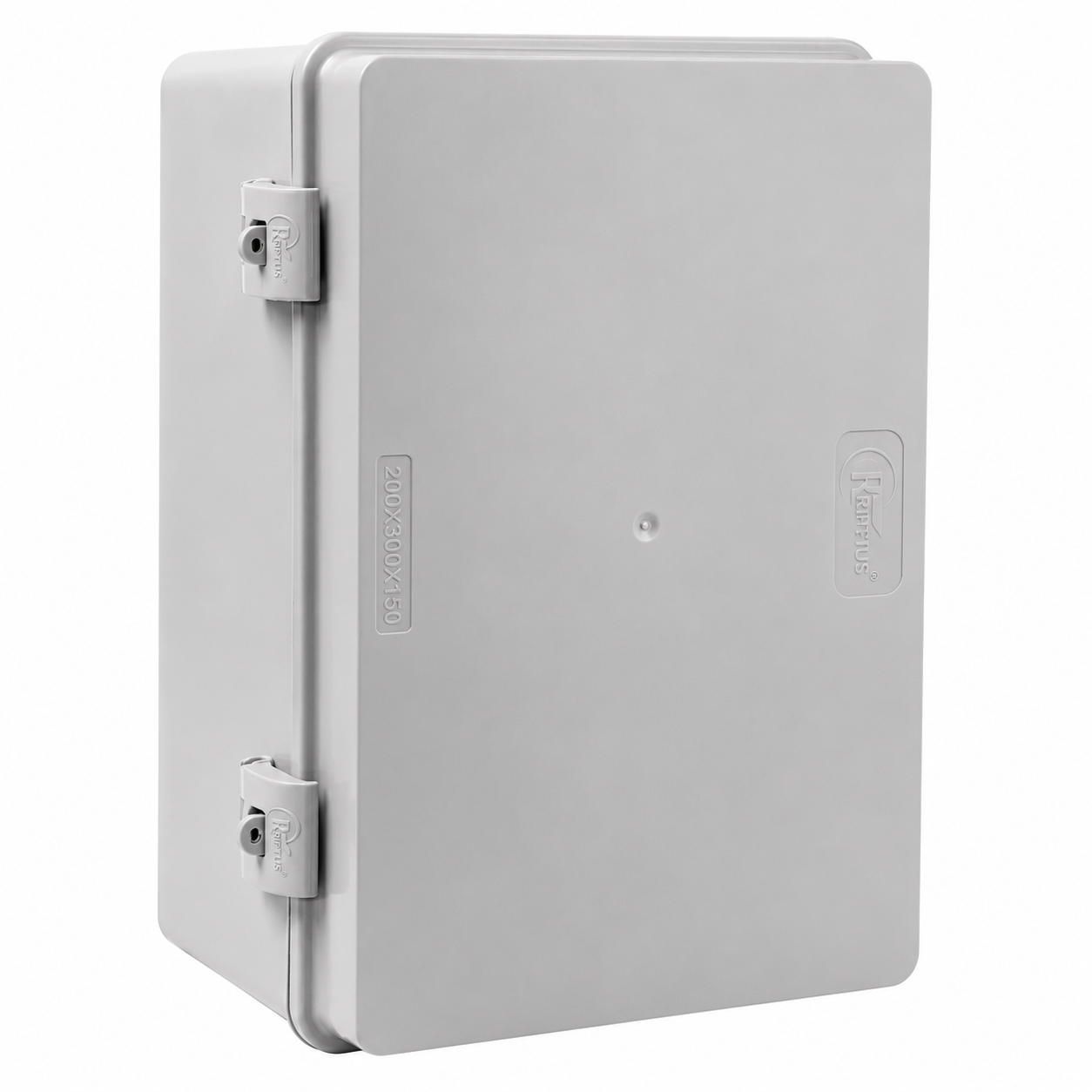 Quadro de Comando de Sobrepor PVC IP68 300 x 200 x 150 mm Cinza Completa Rohdbox Rohdina