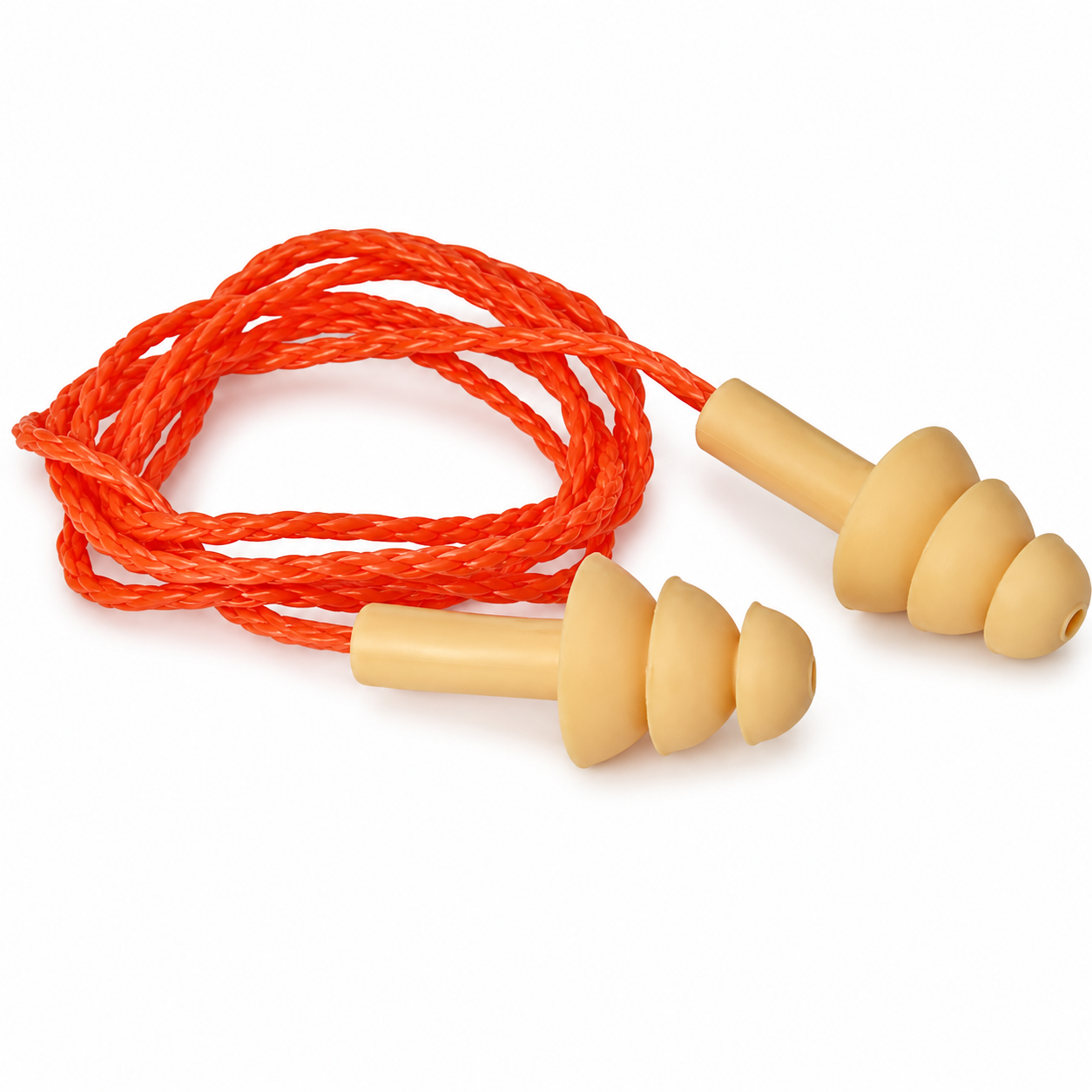 Protetor Auricular de Silicone com Cordão de Algodão 274.0001 Amatools