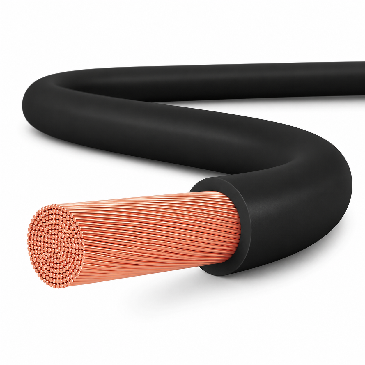 CABO FLEXIVEL 1,00MM2 PRETO MT BRASCOPPER