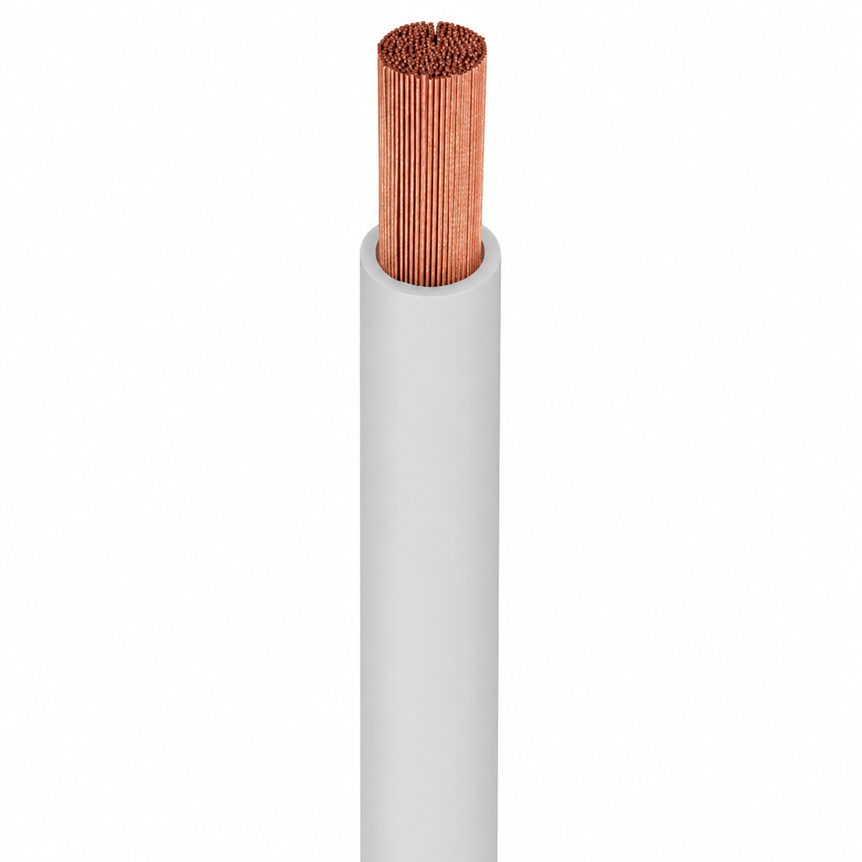 CABO FLEXIVEL 1,00MM2 BRANCO MT BRASCOPPER