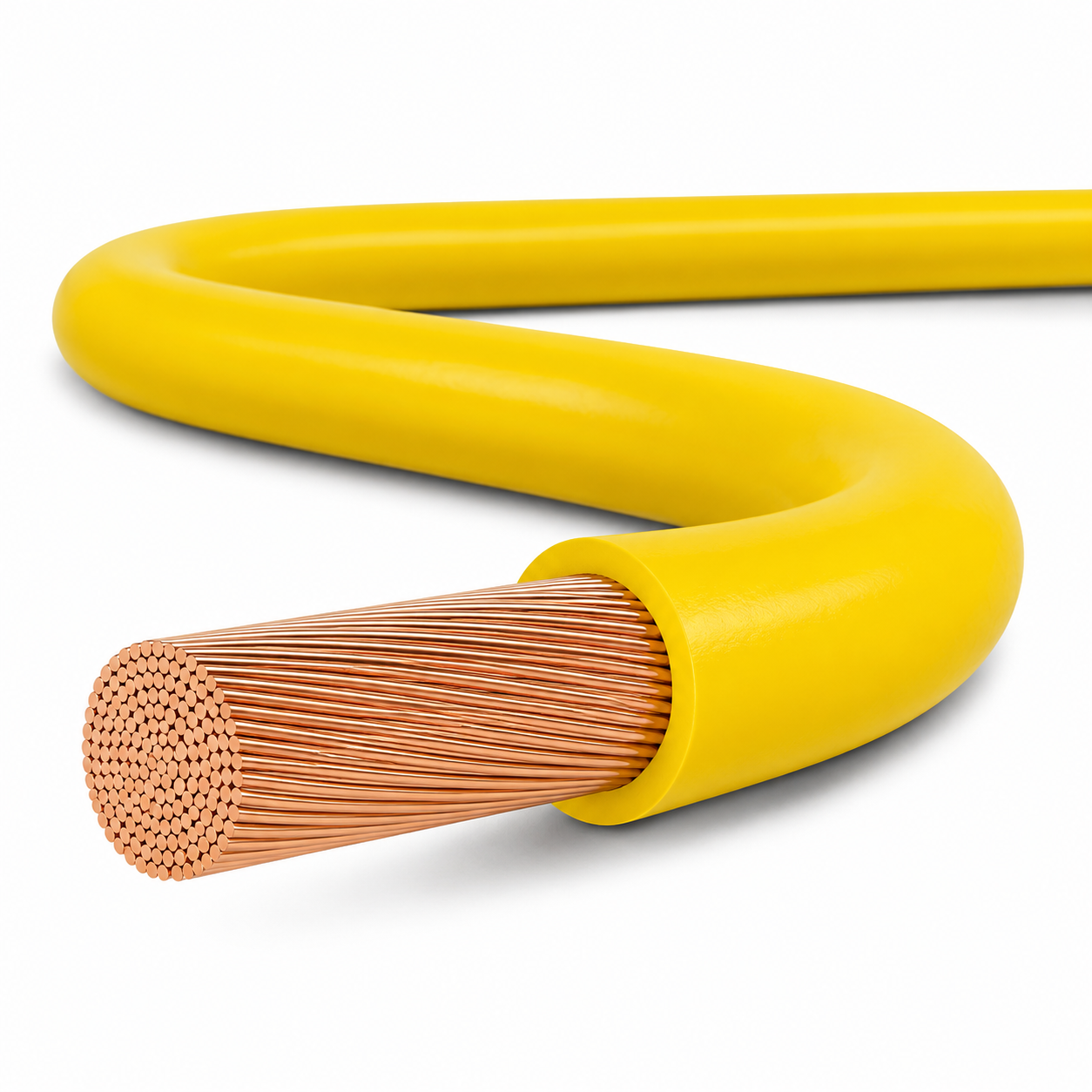 CABO FLEXIVEL 2,50MM2 AMARELO MT BRASCOPPER
