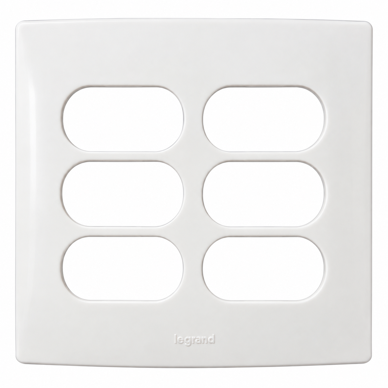 PLACA 4X4 3+3 POSTO SEPARADO C/SUPORTE PIAL VIVA PV1133BC