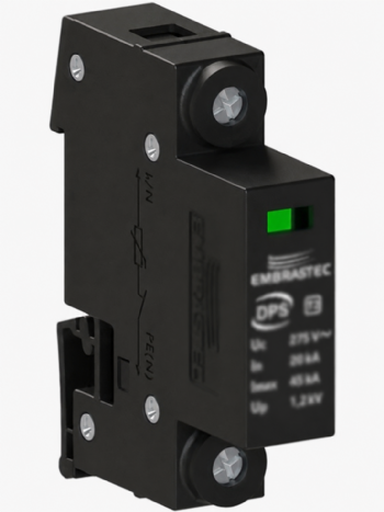 DPS Classe II Monopolar 275 V 15 kA Ecobox Embrastec